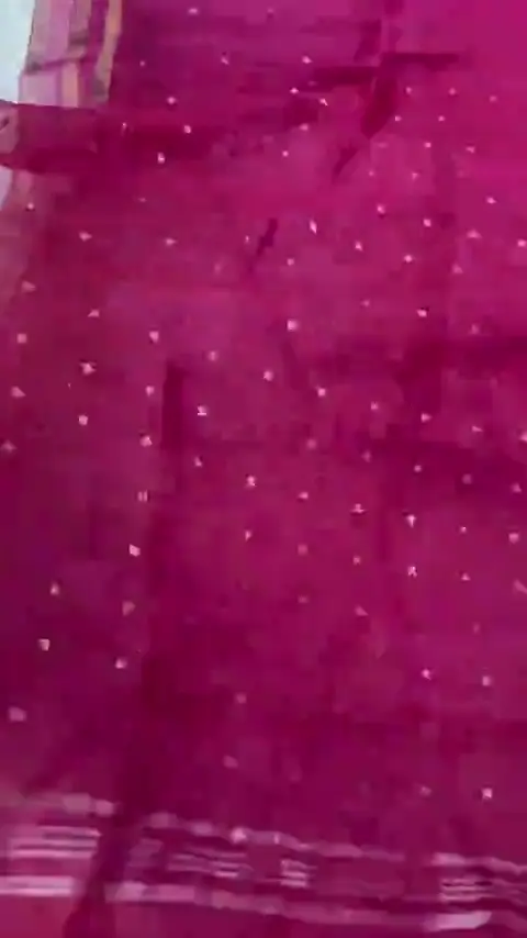Muslin Sequence Saree 01 - Video